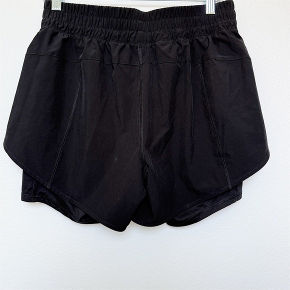 Avia Womens Black Athletic Shorts Built in Liner Size M 8 10 - Picture 3 of 8